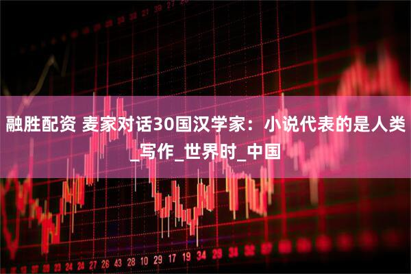 融胜配资 麦家对话30国汉学家：小说代表的是人类_写作_世界时_中国